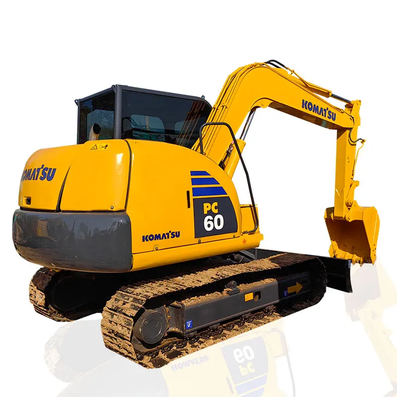 Low price Japan Original Used Komatsu PC60 mini excavators construction machinery crawler For Hot Sale