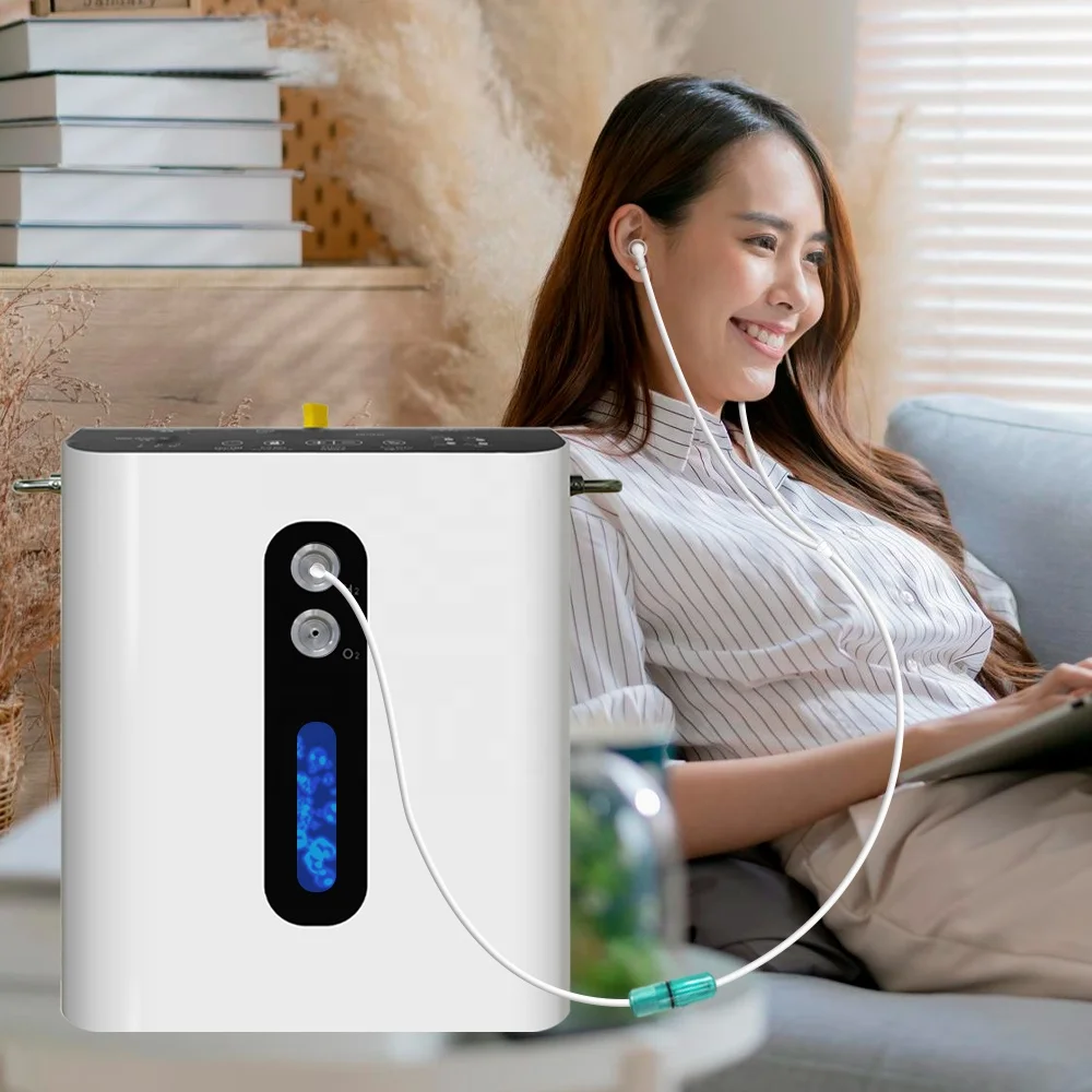 Corded Silicone Ear Plug Cannula Protective Hydrogen H2 Gas Generator Tube Safety Ear Plug Cannula