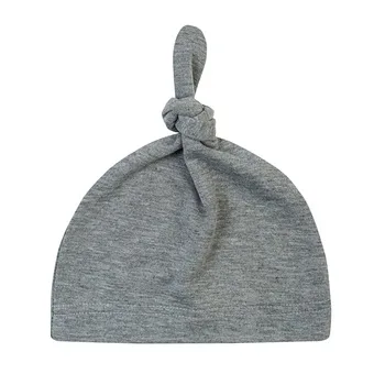 Grey Color Baby Beanie hat Colorful Baby Winter Hat, Baby Boy Hat