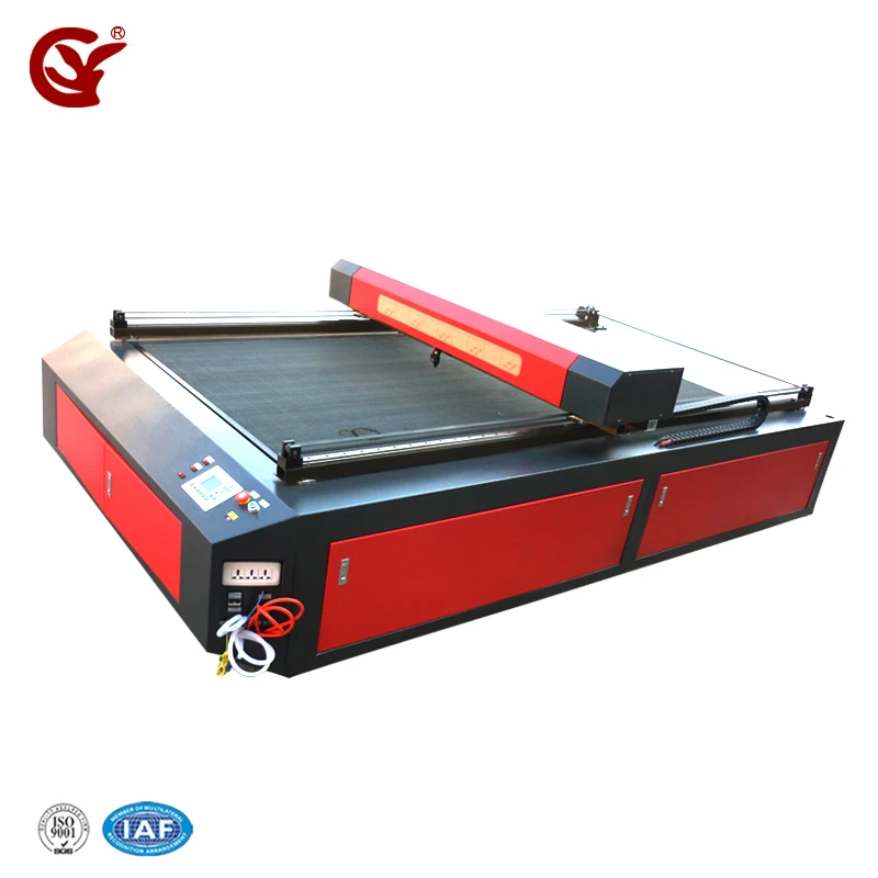 GY 1325 1300x2500mm 100W 130W 150W 4x8 veneer plywood laser cutting machine