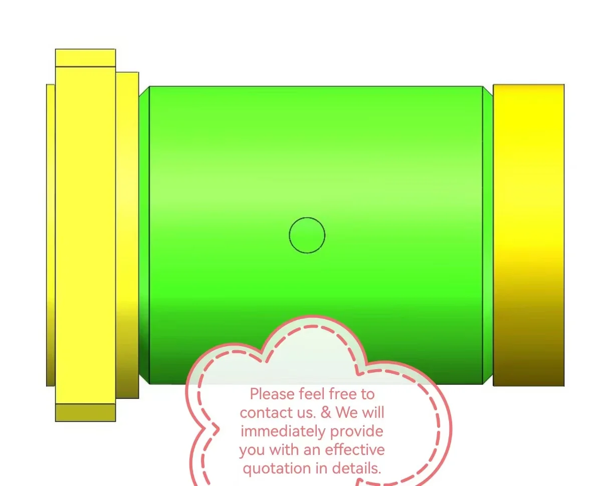Environmental protection dust removal equipment Dusting drum Non-standard equipment manufacturing Water inlet end cap