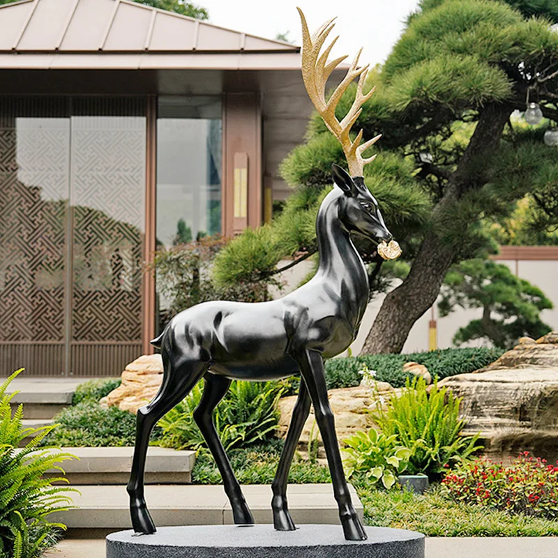 Animal Human Figure Life Size Large Sculpture Statue for Sale OEM Metal Garden Statues Sculptures Outdoor