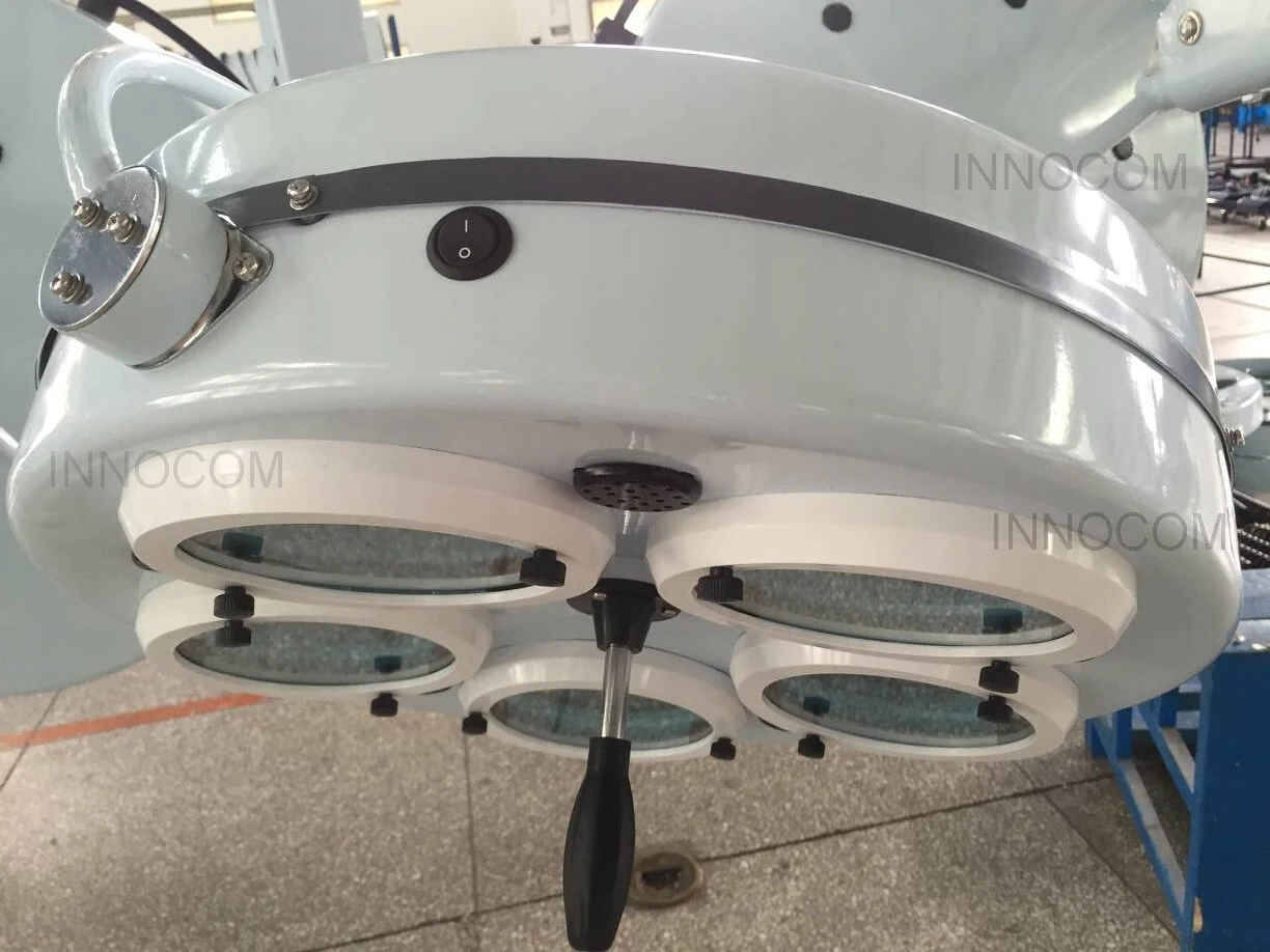 Medical LED Theater Room Shadowless Operating Lamp Mobile Examination Lights Aperture Operation Lamp/Surgical Lighting