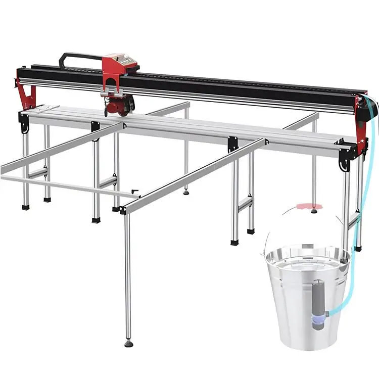 Automatic circulating water feeding function waterjet multifunctional ceramic tile cutting machine