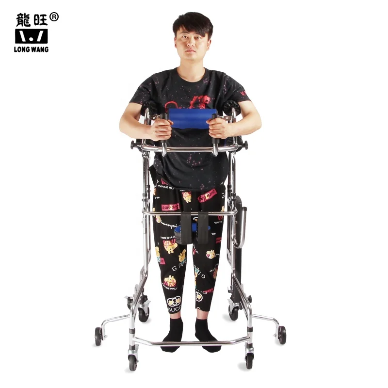 Rehabilitation Training Equipment Elderly Walking Aid Hemiplegia Walker for Disable  Stroke Hemiplegia Walker For Disable