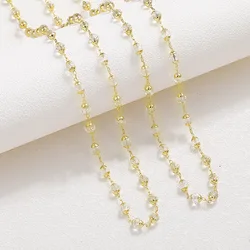 Factory Direct Semi-finished Jewelry Accessories DIY Necklace Bracelet Crystal Chains