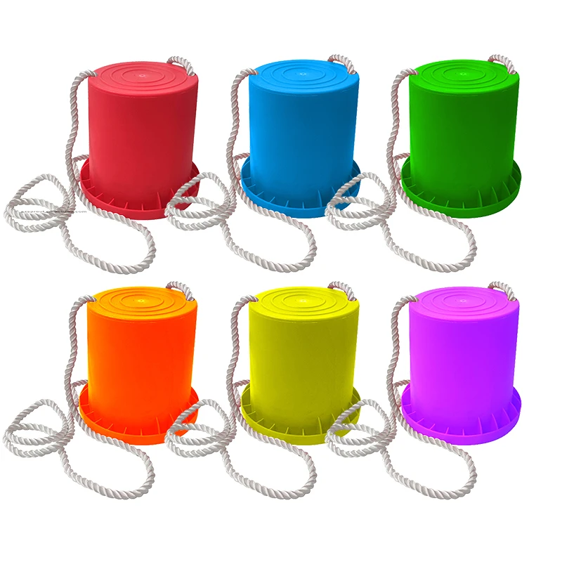 Custom 6 Color TOYS Bucket Stilts for Kids