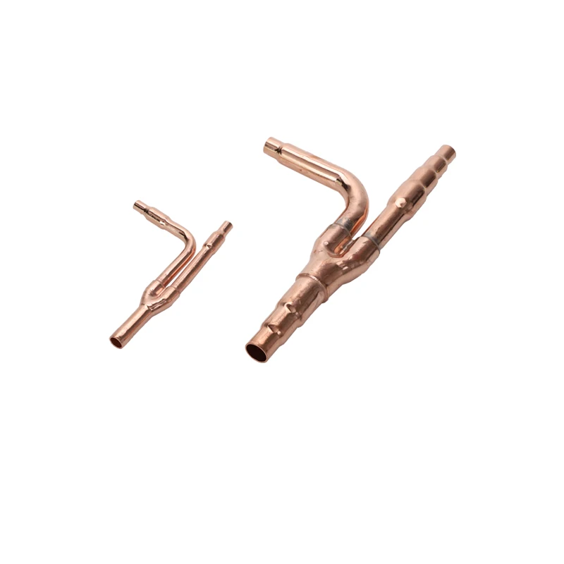 Hengshi Air condition fitting copper pipes y tube for HITACHI E-52SN 102SN 162SN 242SN 302SN Refrigerant Branch Piping