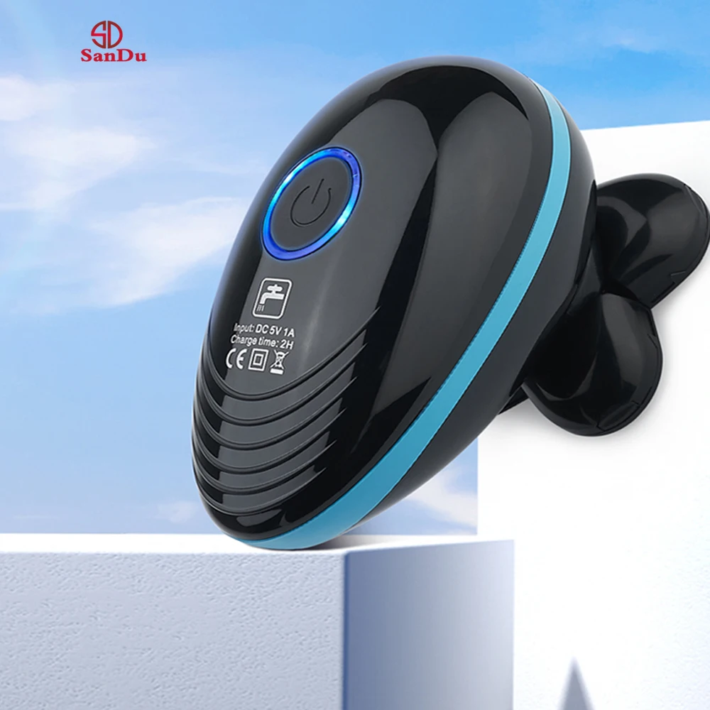 2021 New arrived 5D Rotary Shaver Heads Rechargeable USB Electric Shaver Razor for Men