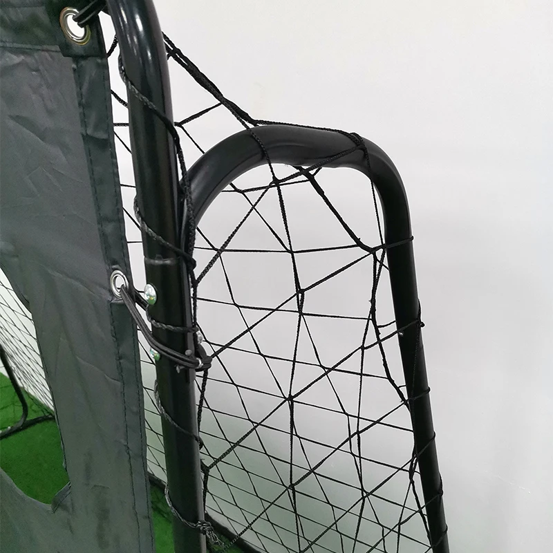 New  213x153x76cm Professional Target Shot Team Training metal detachable portable soccer goal for sale