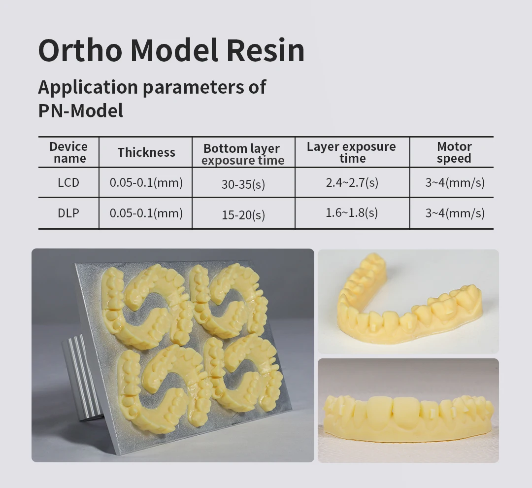 Creality PN-model 3d curable dental resin dental orthodontic resin dental lab materials