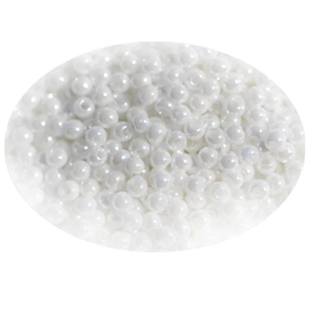 High Quality Fashion JS Glass Seed Beads - 41# 15/0 Opague White Rocailles Beads For Garment & Jewelry
