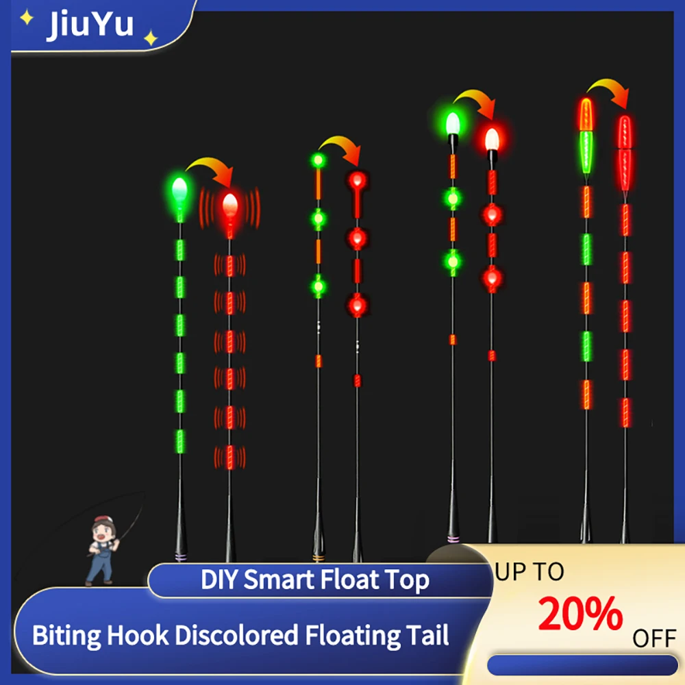 news  neue dly elektronische float schwanz top schwerkraft Induktion farbe  bold nacht  schwimm  korea