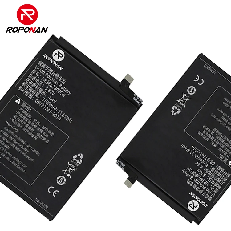  Оригинальный перезаряжаемый аккумулятор для мобильного телефона OEM HB386280ECW Huawei honor 9 P10 Ascend 3200