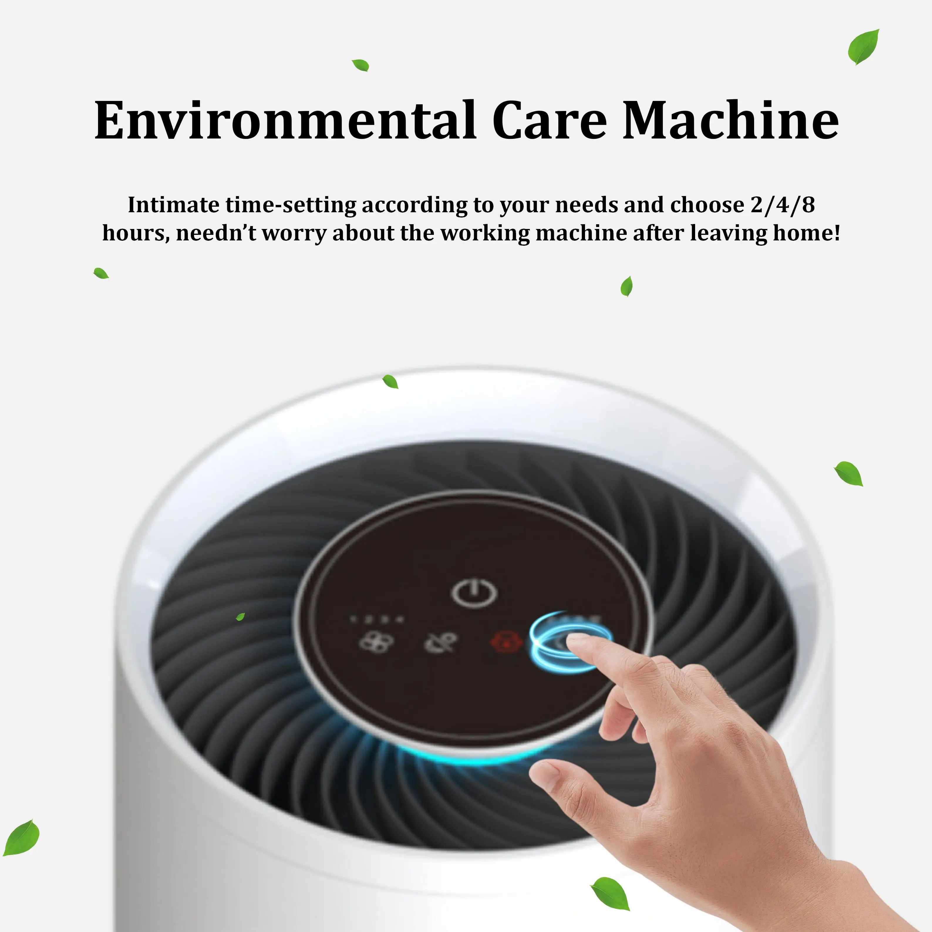 Air Purifier with True HEPA 13 filter remove pet danders, odors, best for living room, OEM, ODM