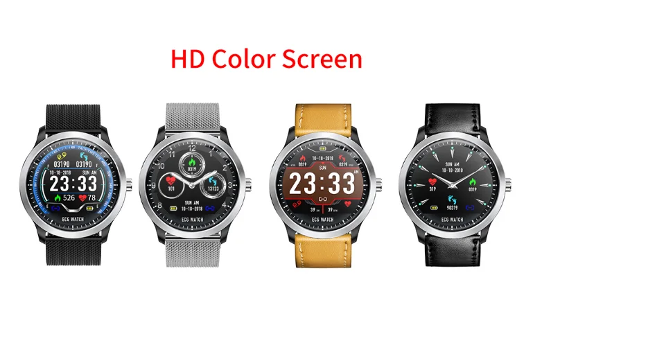 ECG PPG Smart Watch bracelet Men IP67 Waterproof Sport Watch Heart Rate Monitor Blood Pressure Smartwatch For The Aged