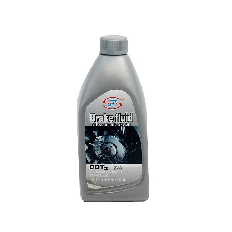 High Performance Synthetic Brake Fluid Dot 3 Heavy Duty Hydraulic Brake Fluid For Automobile