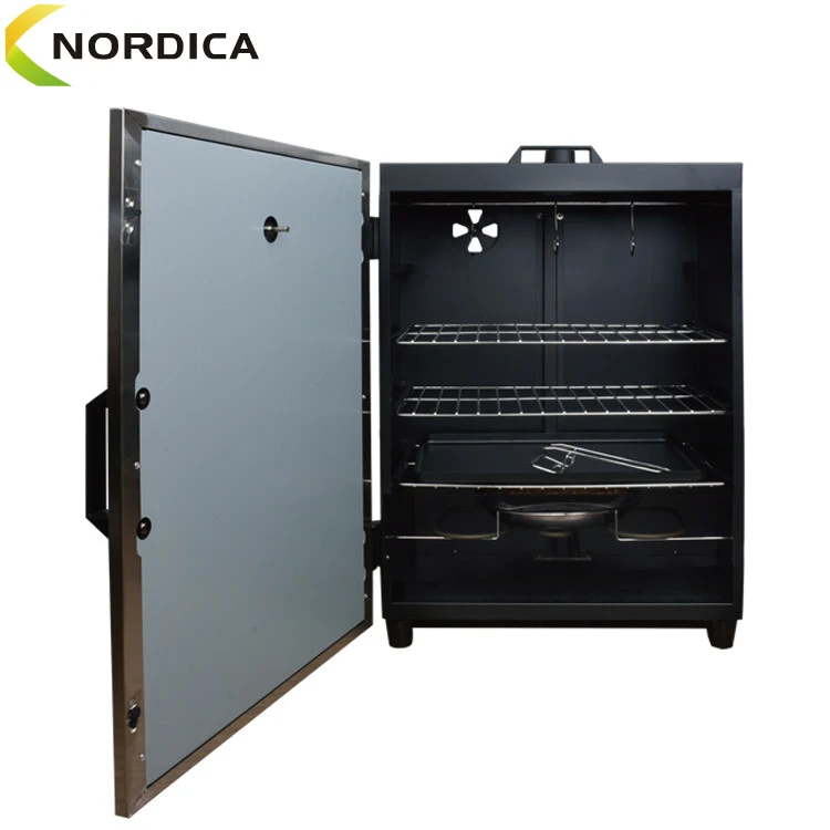 Electric Cold and Hot Smoking Salmon Smoker 800W Vertical BBQ Smoker Grill