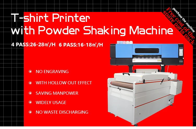 XinFlying Factory Price inkjet printer Garment Tshirt Printing dtf impresora dtf 60 cm 24 inch DTF printer