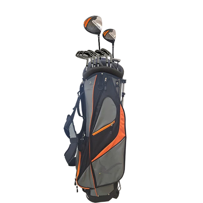 Wholesale 9 PCS Unisex Right Handed Golf Club Set with Cart Bag Factory Supplied Good Quality Aluminum Driver Made in China