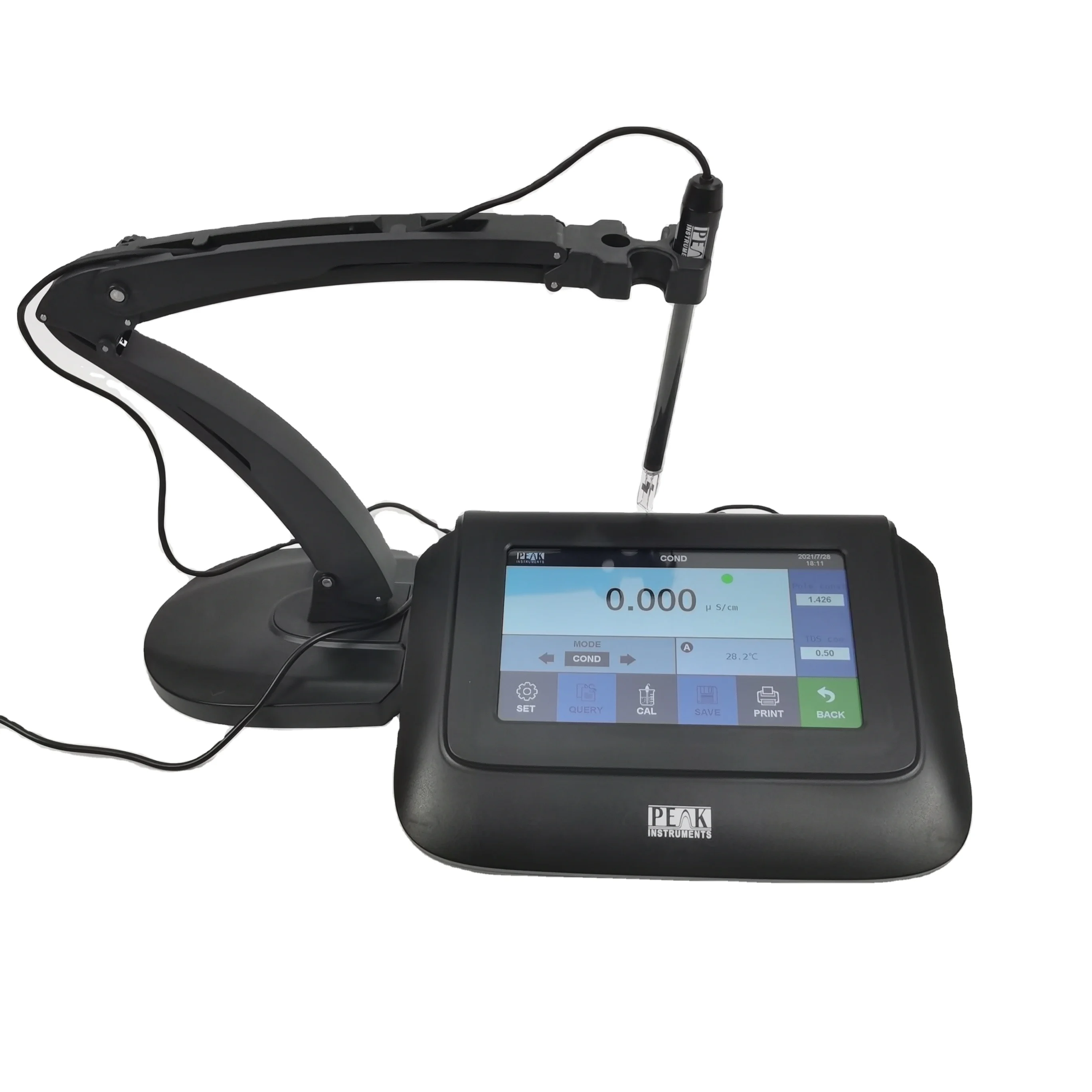 Настольный 1 точечный калибровочный Ec Tds измеритель солености и сопротивления