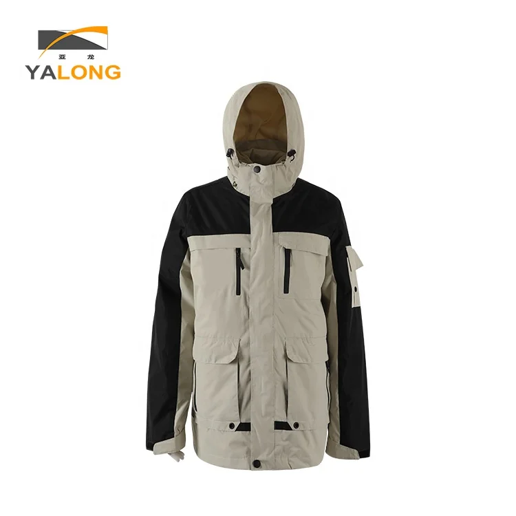 Hot sale OEM custom logo soft shell waterproof travel windproof warm jacket 3 in 1 jacket for men