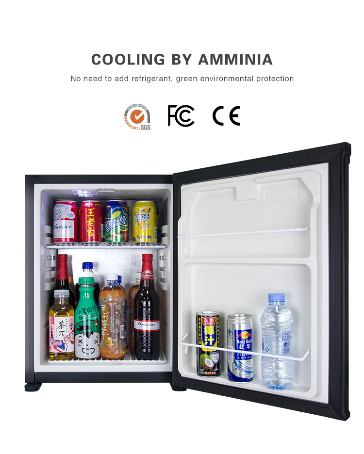 New conveniently high quality refrigerator mini bar silent hotel room mini bar for hotel