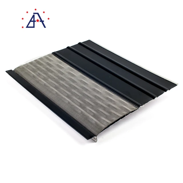 Aluminum Mesh Extruded Rain Gutter System China factory Gutter blocks pine needles, Gutter Filter, Gutter Guard
