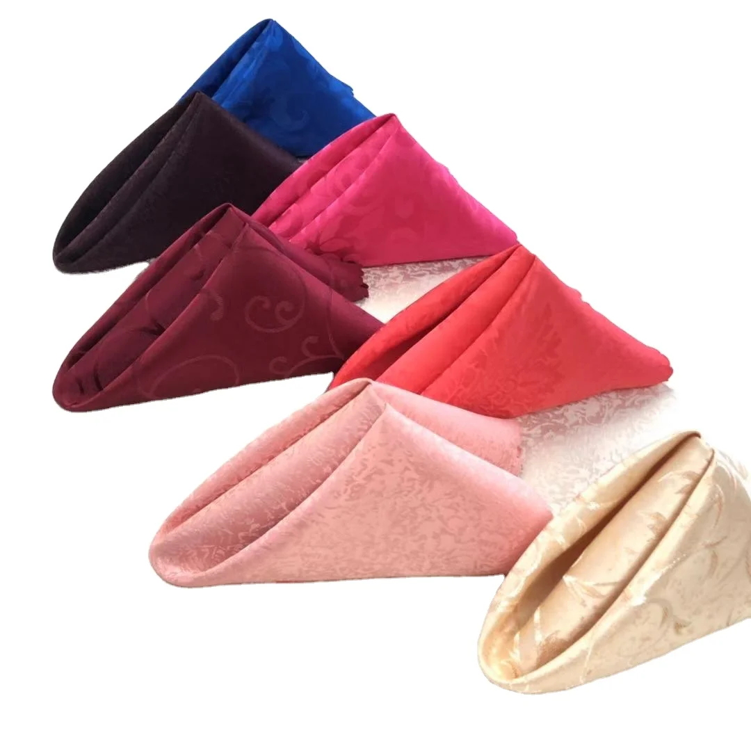 baby blue napkins Jacquard Multi- Color  Dinner Napkins Table Napkin