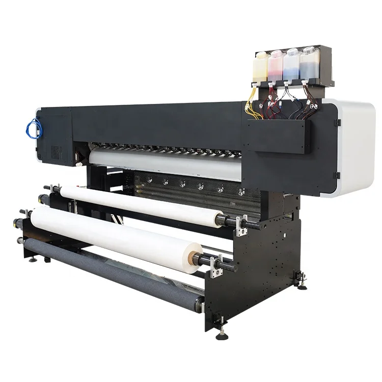 china factory direct sale 1.8 meter Dye Sublimation industrial Printer With 8 Pieces Printhead