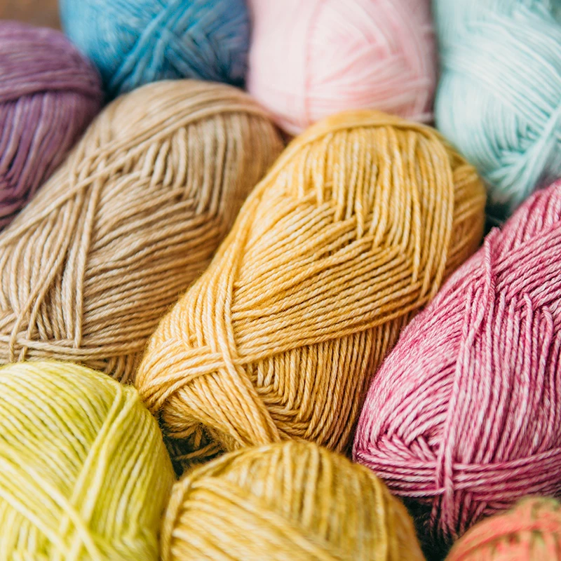 Yarncrafts поставщик дешевой оптовой высокое качество акрил хлопок молочная хлопковая пряжа для вязания крючком сделай сам свитер