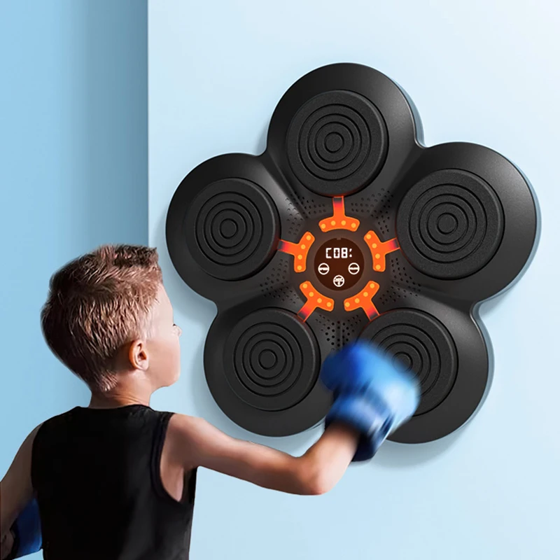 ultimate big electronic smart music boxing  training punch wall machine