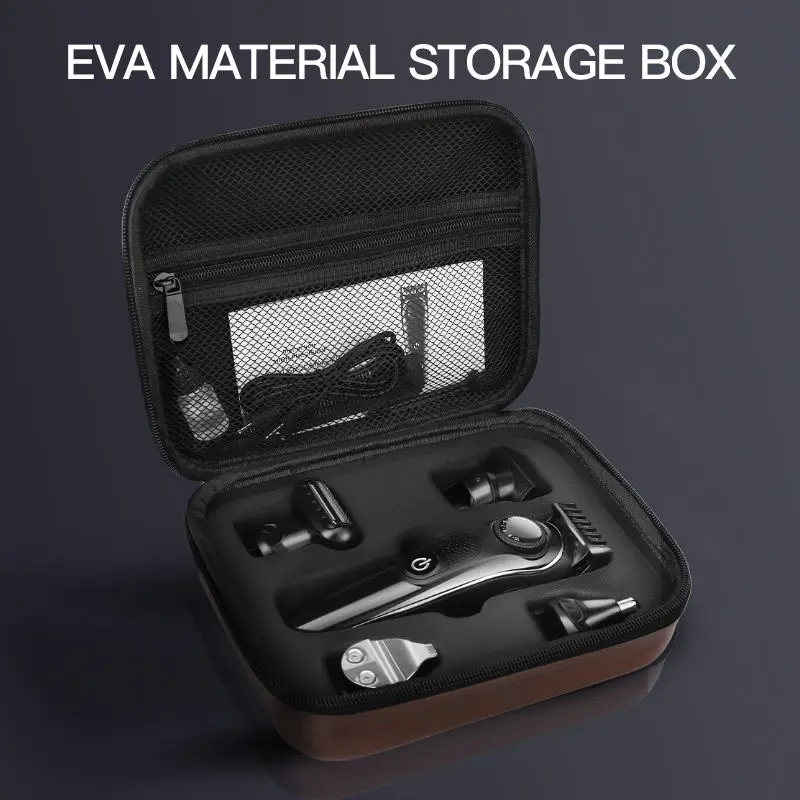 Lanumi SH-1832 5 in 1 Rechargeable cordless electric hair Shaver Nose Blade Cordless Electric Instant Fade Hair Clippers