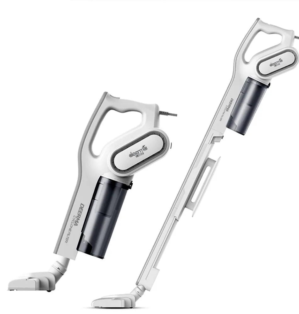 
 Deerma DX700 2 в 1 ручной пылесос с большой емкостью пылесос низкий уровень шума тройной фильтр Электрическая Швабра для пола  