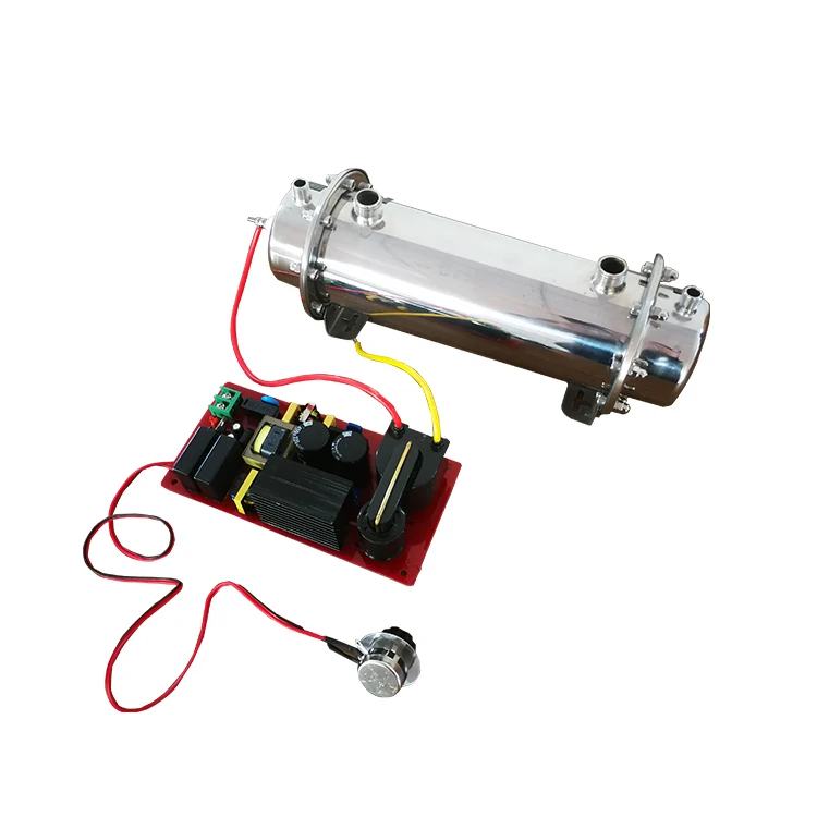 Портативный 20 г Регулируемый водяного охлаждения кварцевые трубки генератор озона для дома