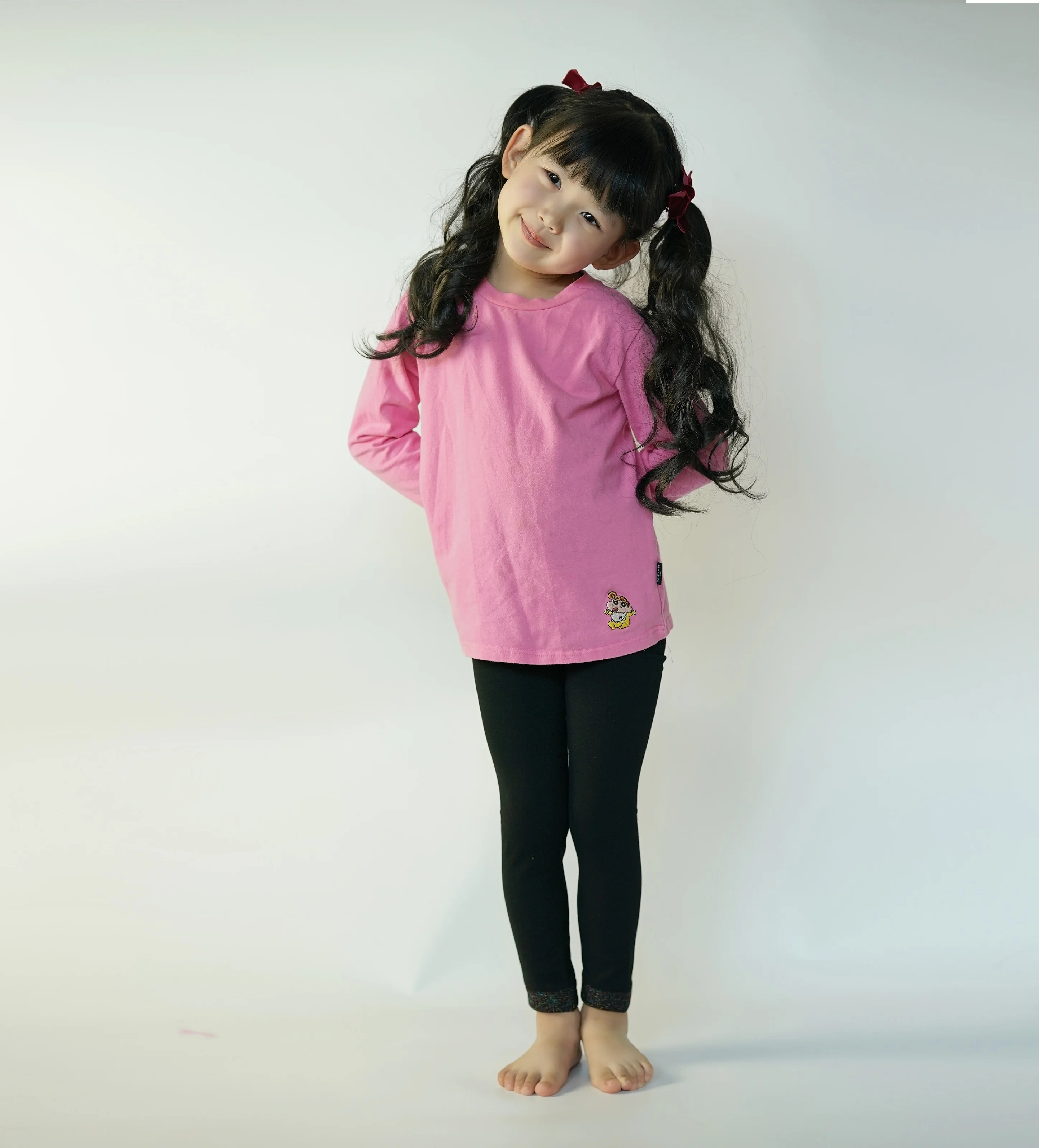 OEM Bling Bling Cozy Girls Warm Fleece Brushed Winter Leggings Kids Pantyhose Tights