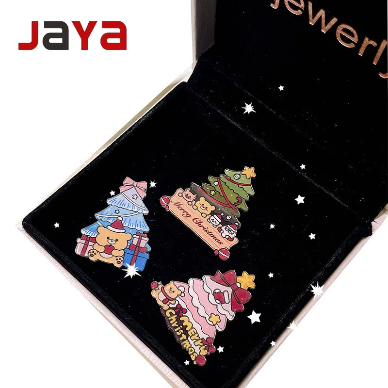 JAYA оптовая продажа Рождественская елка магнит на холодильник подарки для детей