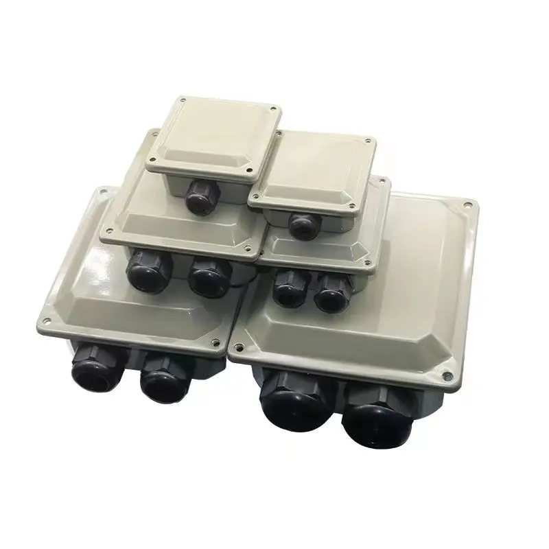 Three Phase Distribution Box Din Rail Electrical Panel Box Steel Wall Mount Distribution Control Box Boards Max Gray Series Amps