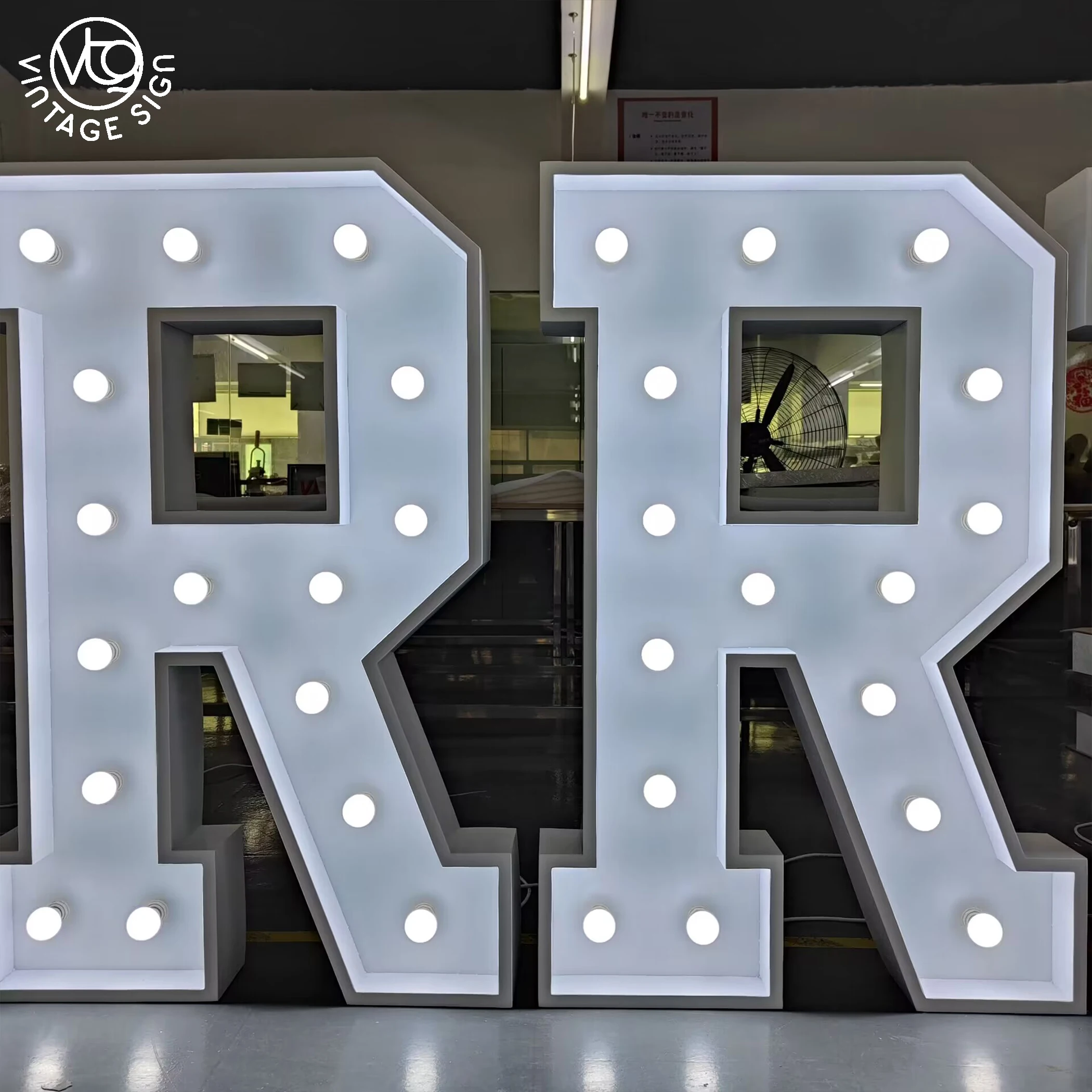 Customized Freestanding Sign Giant Led Light Up Marquee Letters Numbers Free Sample Offer Letter With Wholesale Price