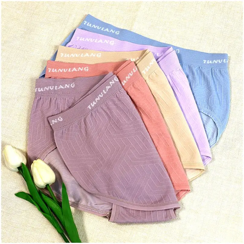 Girls Underwear Cut Young Cotton White Skirt Fashion Show Net Bamboo Popular Satin Cute Underpants for Teenage