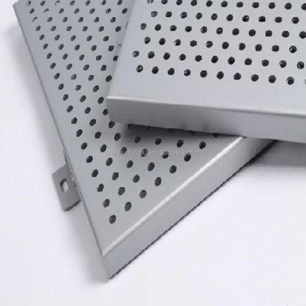 Architectural Aluminum perforated Wall Panels for Stylish Modern Building Facades