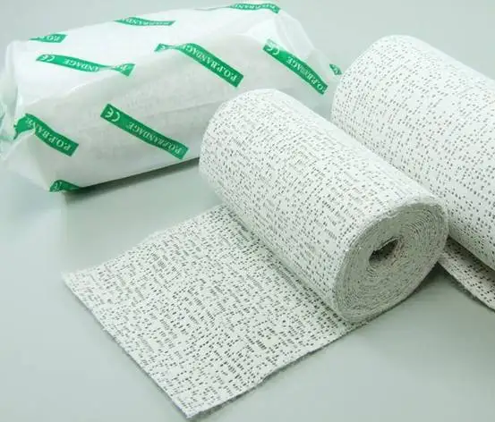 ISO CE Medical orthopedic gypsum plaster of paris pop bandage