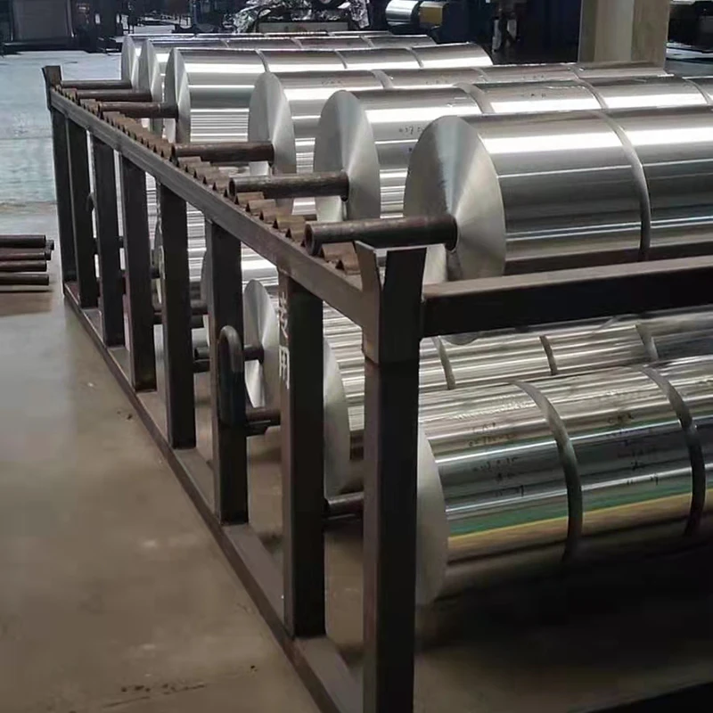 Custom High Quality 1100 3003 8011 8021 O State Aluminum Paper Foil Roll 300m For Vacuum Packing Bag