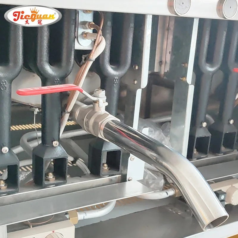 Commercial stainless steel kitchen equipment Gas deep Fryer with 2-tanks & 2-basket with cabinet  28L