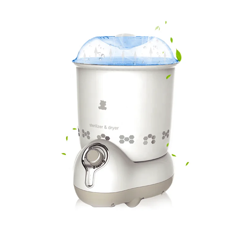 customized high quality bpa free baby bottle milk bottle sterilizer and dryer