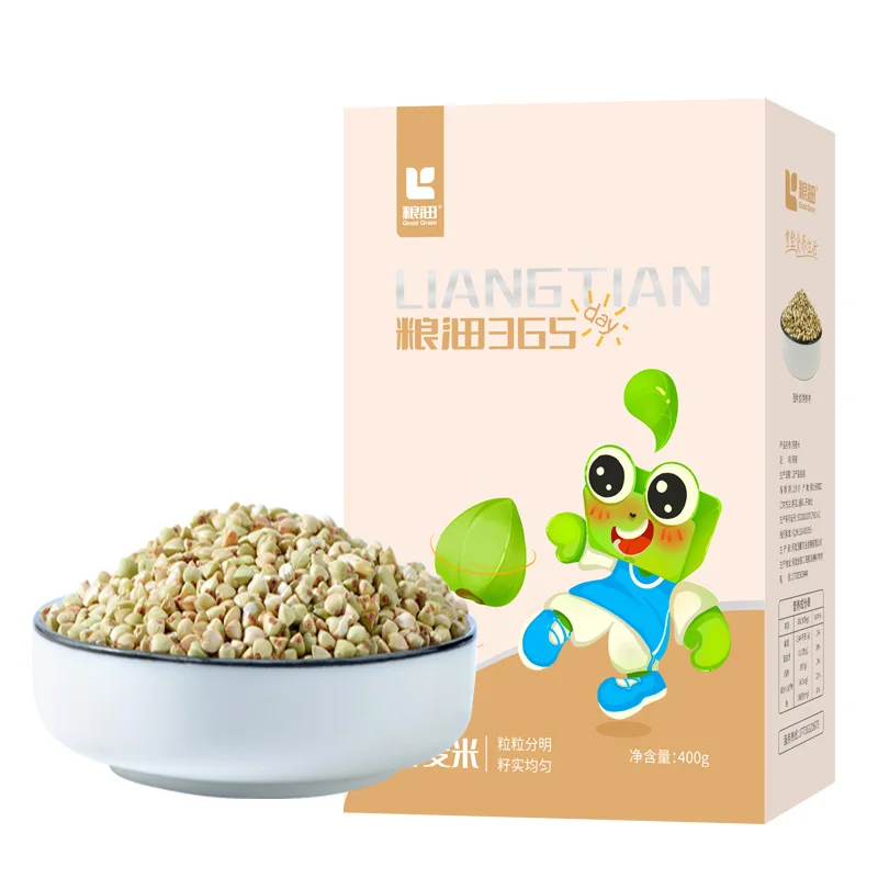 Заводская оптовая продажа, 400 г, небольшая вакуумная упаковка, поддержка ядра гречихи ODM/OEM