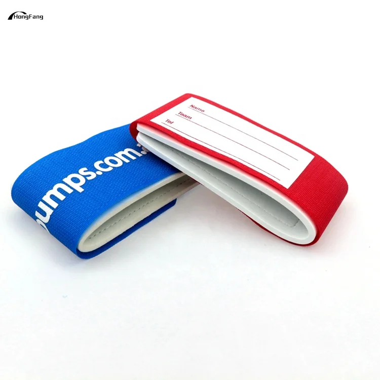 Custom Ski and Pole Carrier Adjustable Ski Wraps Ties Fastener Tape