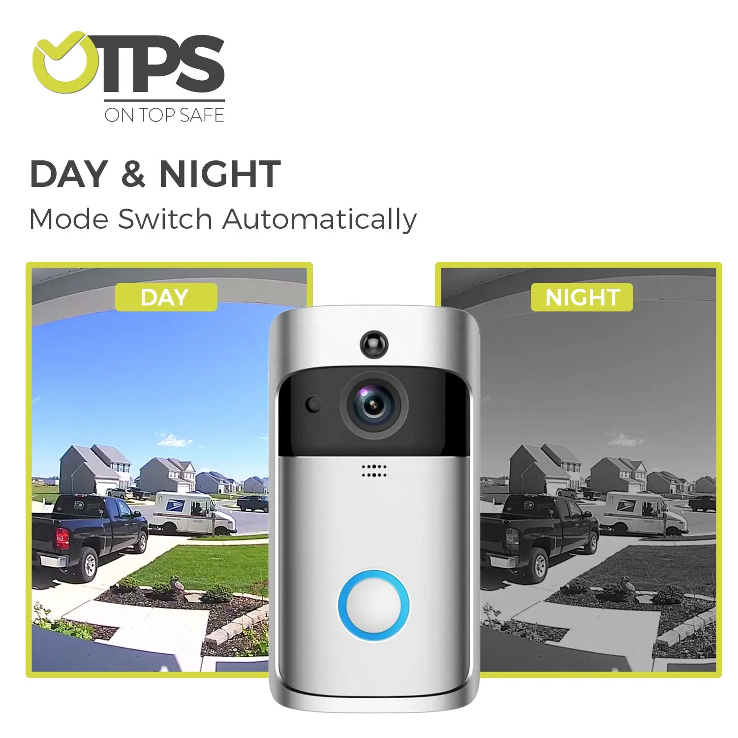 OTPS 2021 720P HD Dingdong wireless doorbell with camera intercom Ring wholesale Home video Smart WiFi for