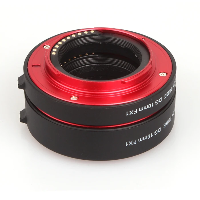 For FUJI DSLR Camera  lens accessory aluminium AF Auto focus extension tube macro photography