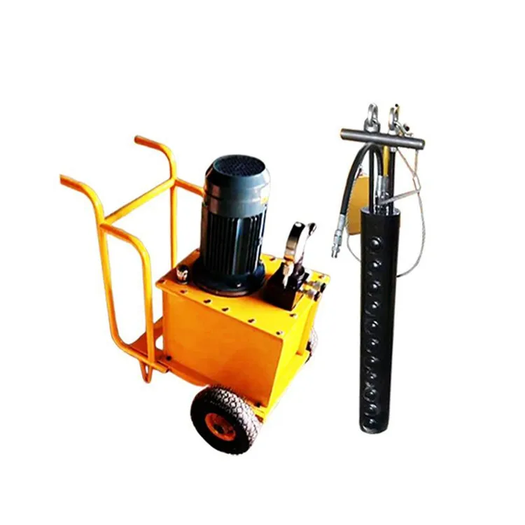 Professional rock breaking machine diesel rock splitter splitting rod